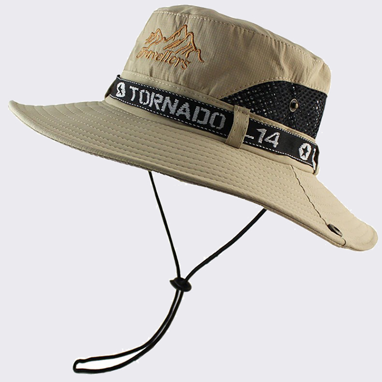 CrochFlower UPF 50+ Hats Men Sun Protector UV-proof Bucket Hat Large W