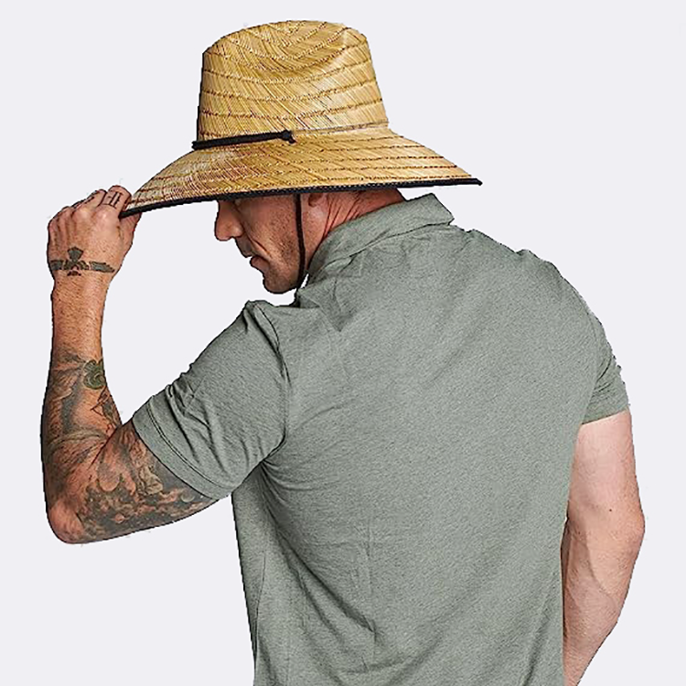 Mens Straw Hats Sun Protection  Straw Cowboy Hat Summer Men